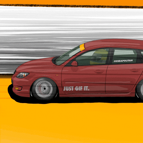 Car Racing GIF by kneapolitan