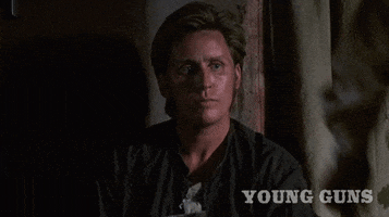 Emilio Estevez No Gif By Young Guns Find Share On Giphy