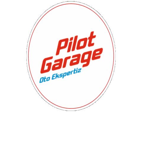 Pilot Garage Oto Ekspertiz Sticker