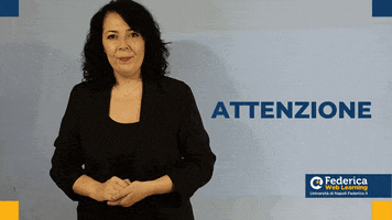 Sign Attention GIF by Federica Web Learning