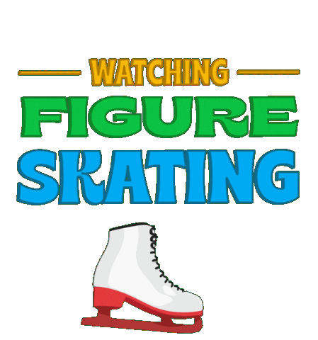 Figure Skating Olympics Sticker by motionbean