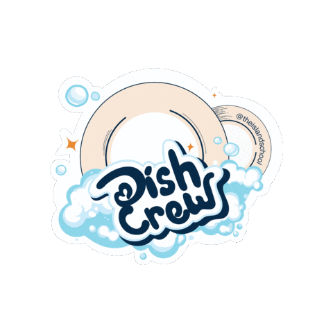 The Island School Sticker