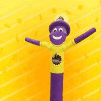 New Year Tube Men GIF by Planet Fitness