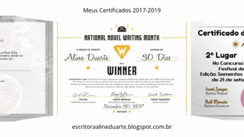 Certificado Escritora GIF