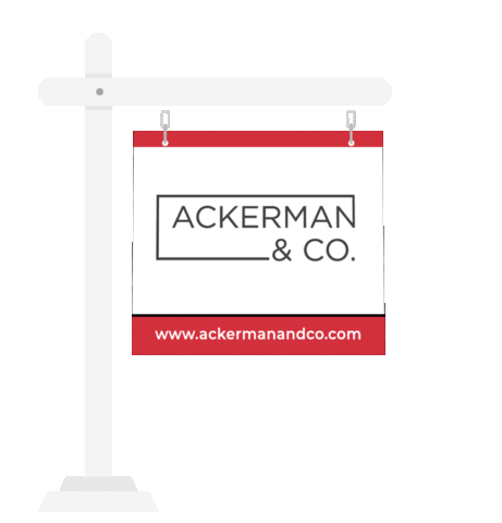 Ackerman & CO. Real Estate Sticker