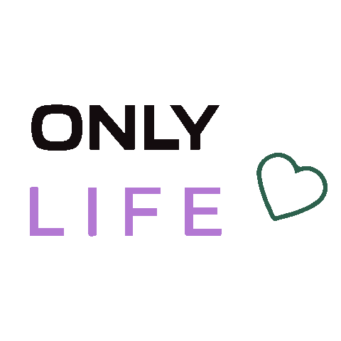 Heart Life Sticker by ONLY