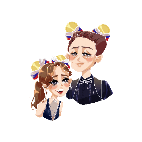 Figure Skating Sticker