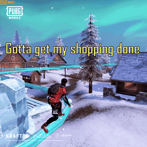 Mobile Game Christmas GIF by Official PUBG MOBILE