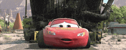 Lightning Mcqueen Cars GIF by Disney Pixar