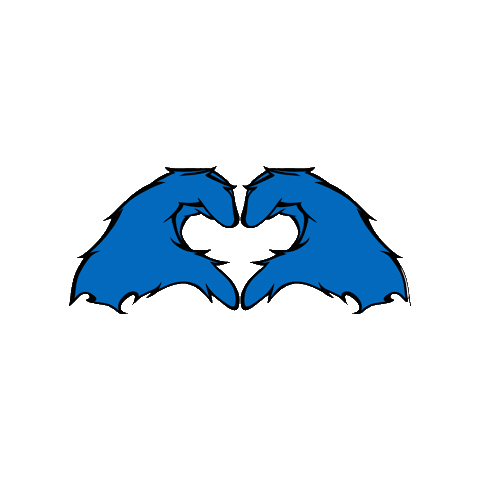Hearthands Sticker by CSUSB