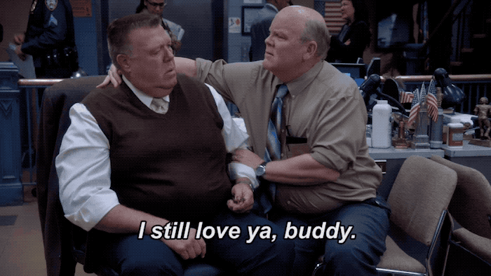 Nbc Hug GIF by Brooklyn Nine-Nine - Find & Share on GIPHY