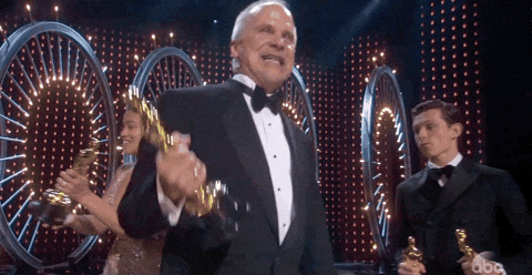 Yes Yes Yes Winner GIF by The Academy Awards - Find & Share on GIPHY