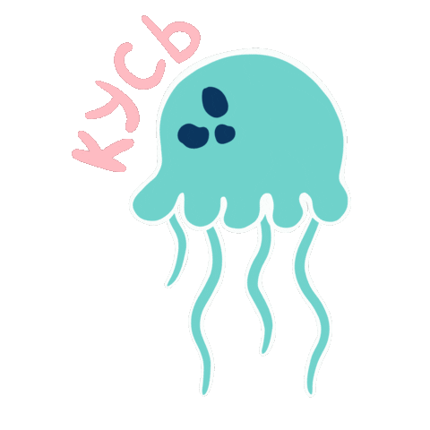 Sea Jellyfish Sticker