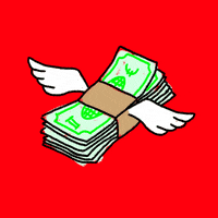 flying easy money GIF by Kochstrasse™