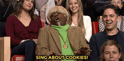 jimmy fallon cookies GIF by The Tonight Show Starring Jimmy Fallon