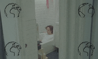 chain reaction bathtub GIF by Merge Records