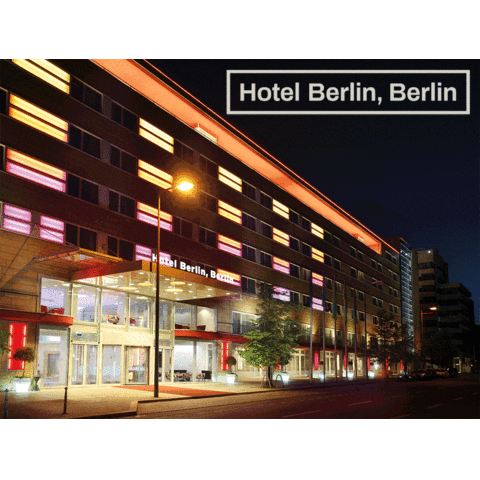 Hotel Berlin Sticker by nicasconcept