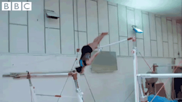 gymnastics backflip GIF by CBBC