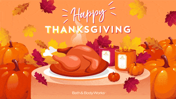 Thanksgiving Pumpkin GIF by Bath & Body Works