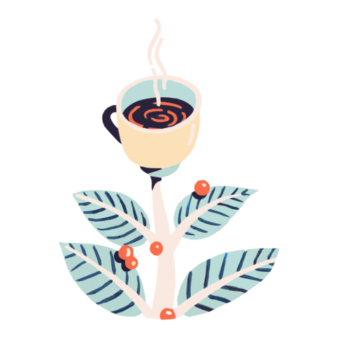 Coffee Beer Sticker