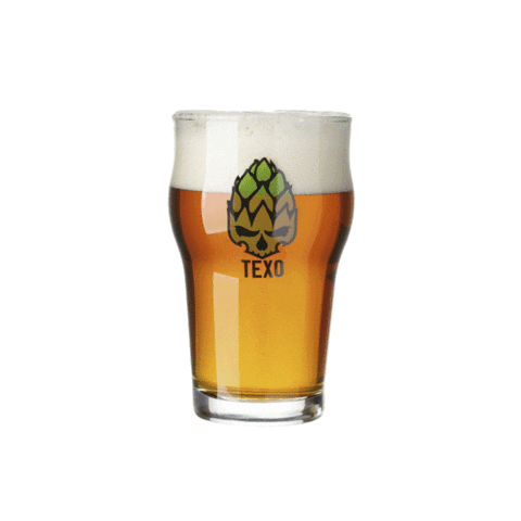 Beer Skull Sticker by Texo