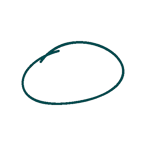 Circle Frame Sticker by IMOGENT