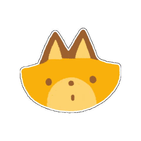 Fox Fall Sticker