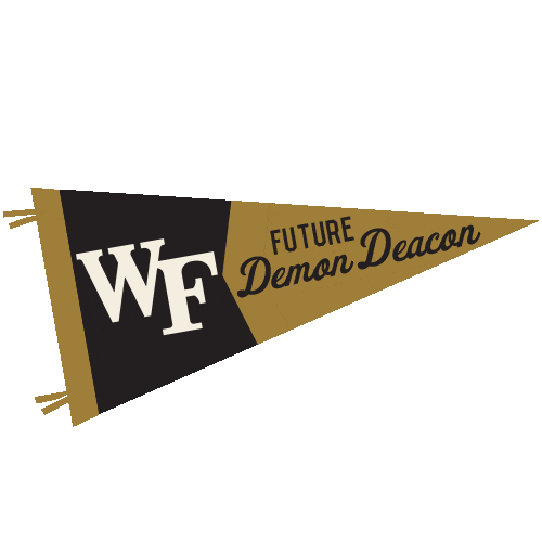 Wake Forest Godeacs Sticker by Wake Forest University