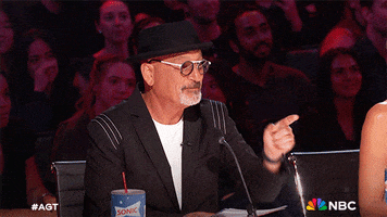 Howie Mandel Pointing GIF by America's Got Talent