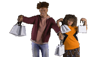 Happy Shop Till You Drop Sticker by Hudson's Bay