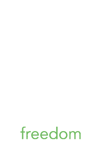 Freedom App Sticker