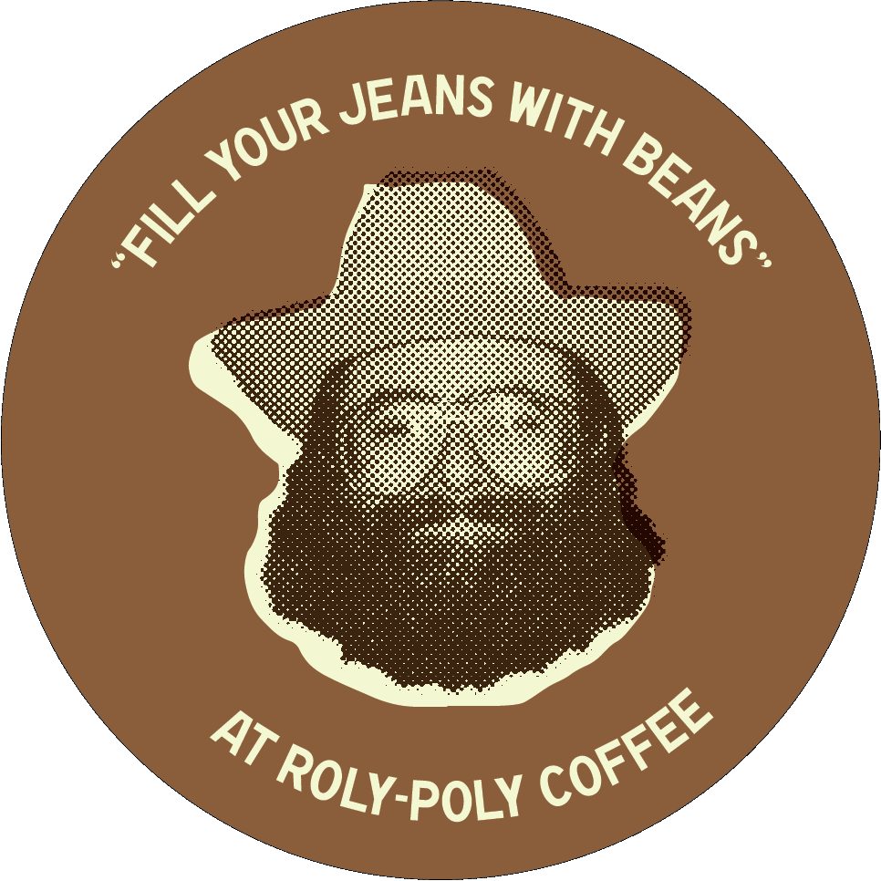 Roly-Poly Coffee Co Sticker