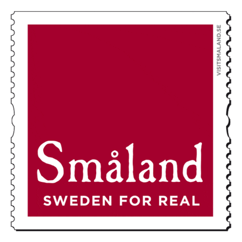 VisitSmaland stamp smaland post card sweden for real GIF