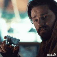 jay ryan drinking GIF by Global TV