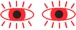 Eyes Wink Sticker by JCS Group