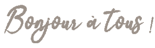 Bonjour À Tous Sticker by LA FABRIQUE PLURIEL