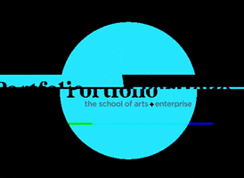 Art Portfolio GIF by The School of Arts + Enterprise
