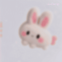 cloud bunny - say cheese bunny