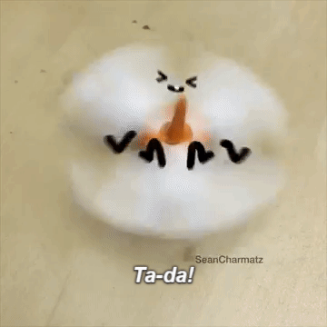 ShadowsWatching funny ta-da seancharmatz secret world of things GIF