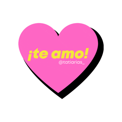 Te Amo Sticker by aesbranding