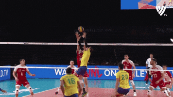 Take That Boom GIF by Volleyball World
