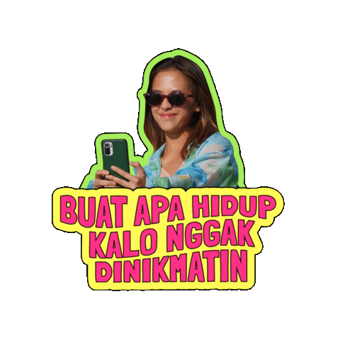 Happy Girl Sticker by Vidio