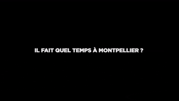 Il Fait Quel Temps À Montpellier GIF by Ville de Montpellier