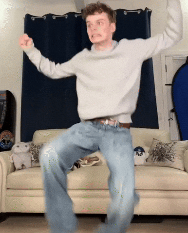 Happy Hands Up GIF