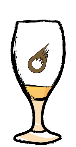 Brasserie Meteor Sticker