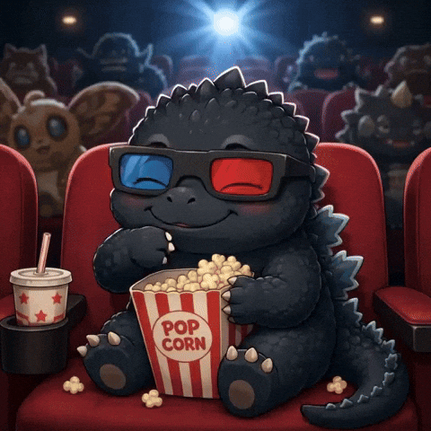 Pop Corn 3D GIF