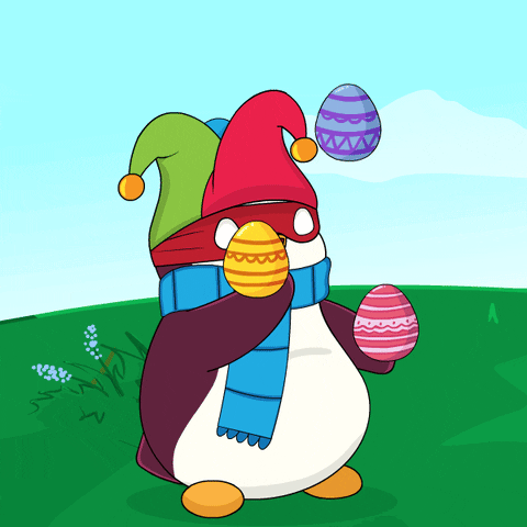Good Friday Sunday GIF by Pudgy Penguins