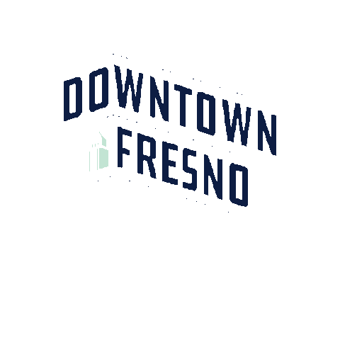Downtown Fresno Partnership Sticker