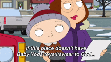 Family Guy Baby Yoda GIF by FOX TV