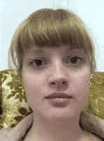 ginger smile GIF
